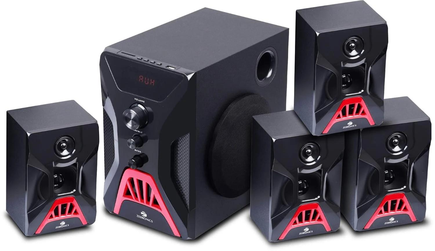 Zebronics ZEB-BRONZE 4 BT RUCF 4.1 Channel Speaker