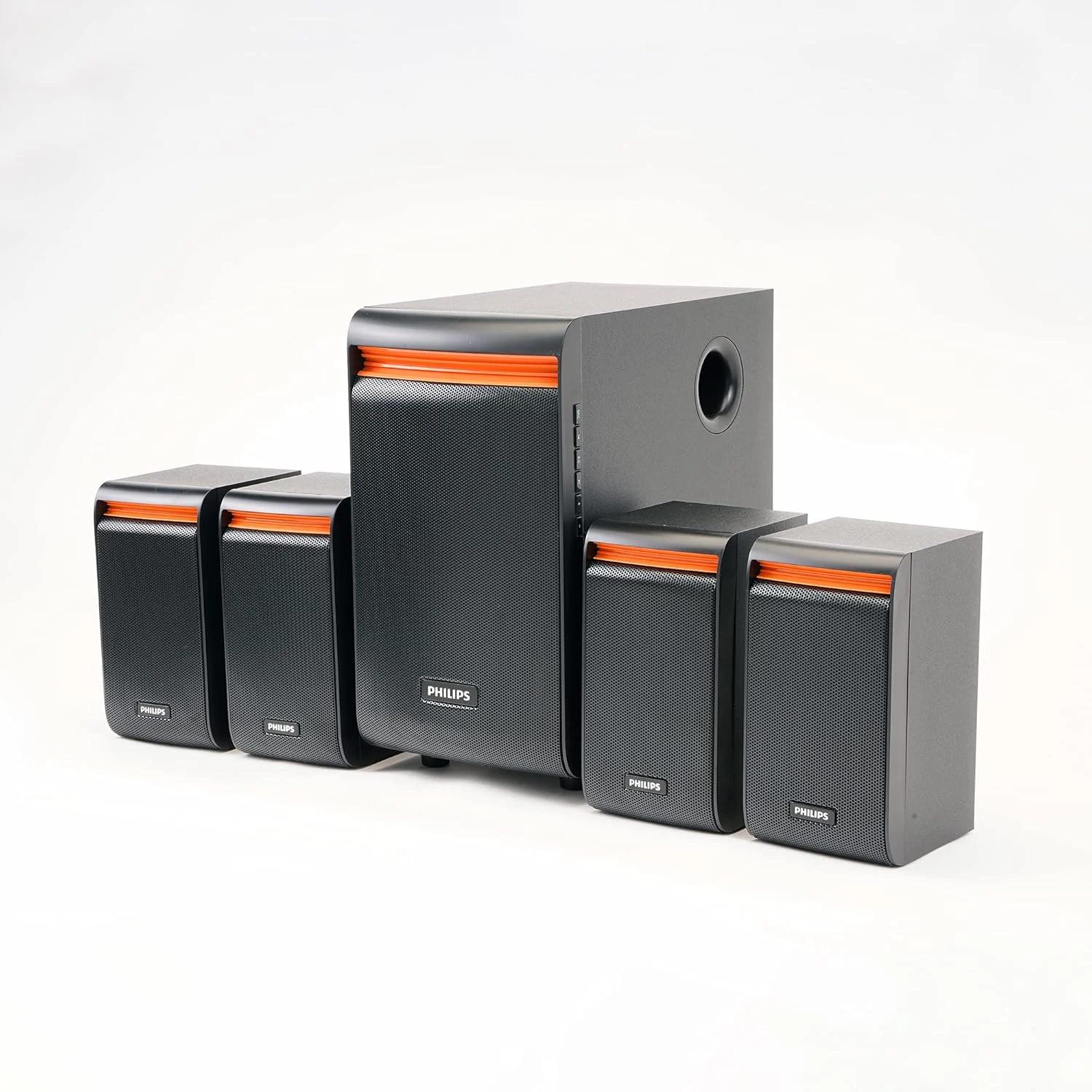 Philips Spa8140B/94 40 W 4.1 Channel Multimedia Speaker