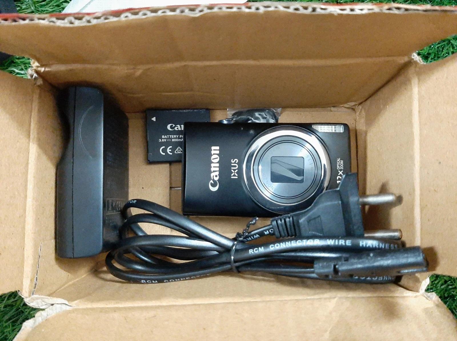 Canon IXUS 265 HS 16 MP Point and Shoot Black, photo 3
