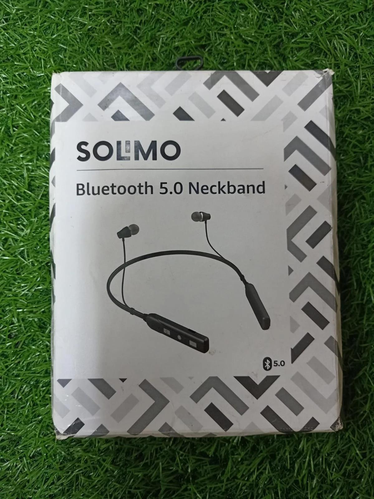 Amazon Brand - Solimo Wireless Bluetooth 5.0 In-Ear Neckband, photo 2