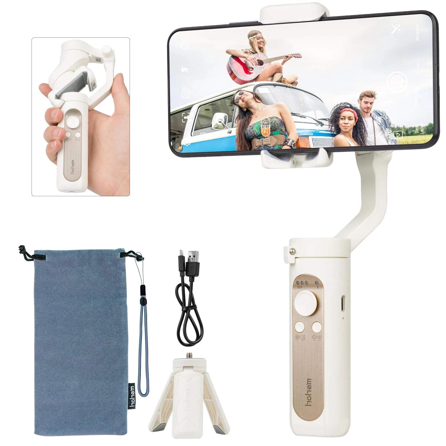Hohem iSteady X 3-Axis Smartphone Gimbal - White