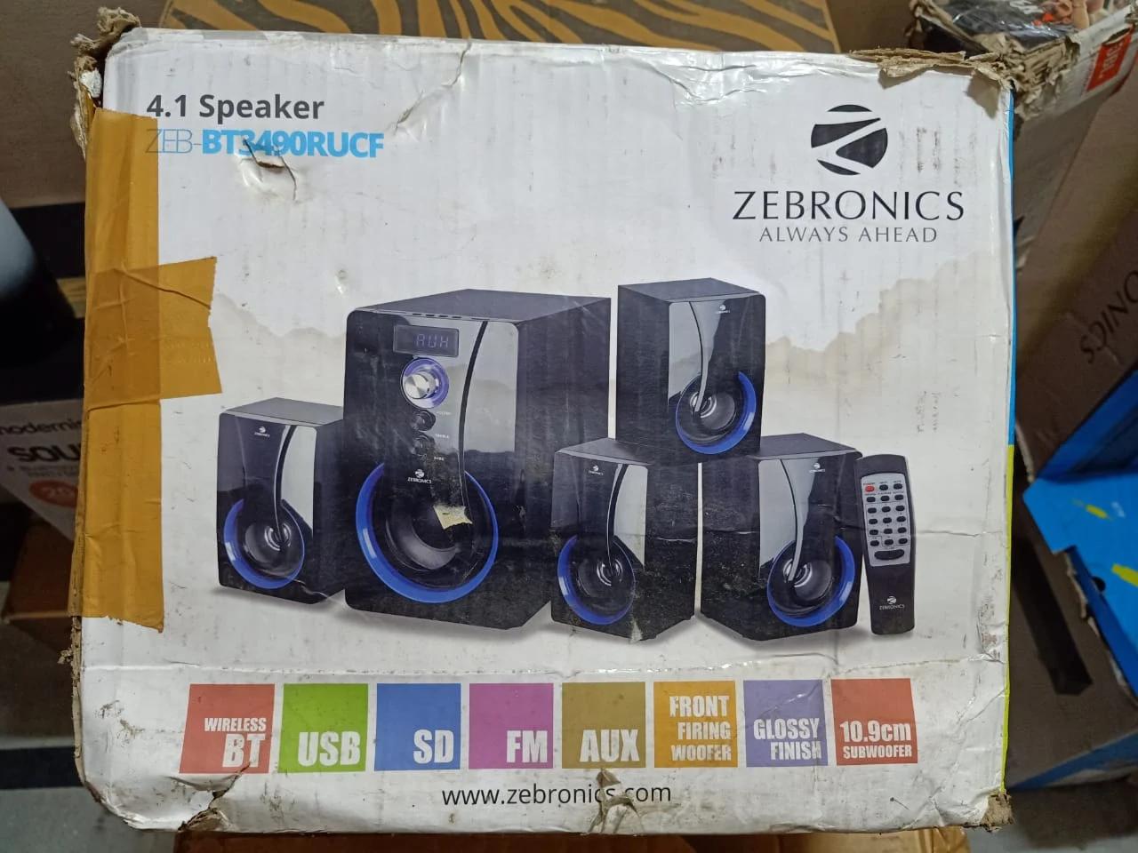 Zebronics BT3490RUCF 70W 4.1 Channel Speaker, photo 2