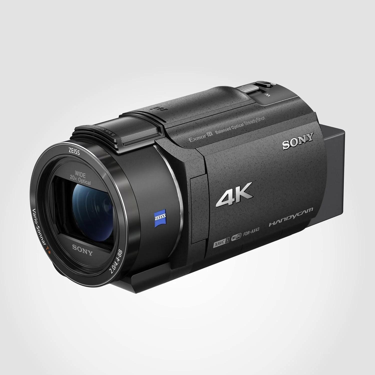 Sony AX43A 4K Handycam FDR-AX43A Black