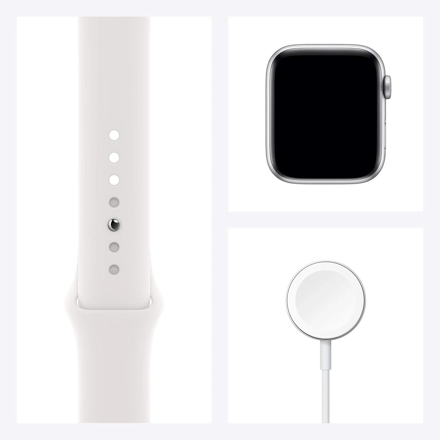Apple Watch Series 6 GPS 44mm Silver Aluminium Case, photo 4