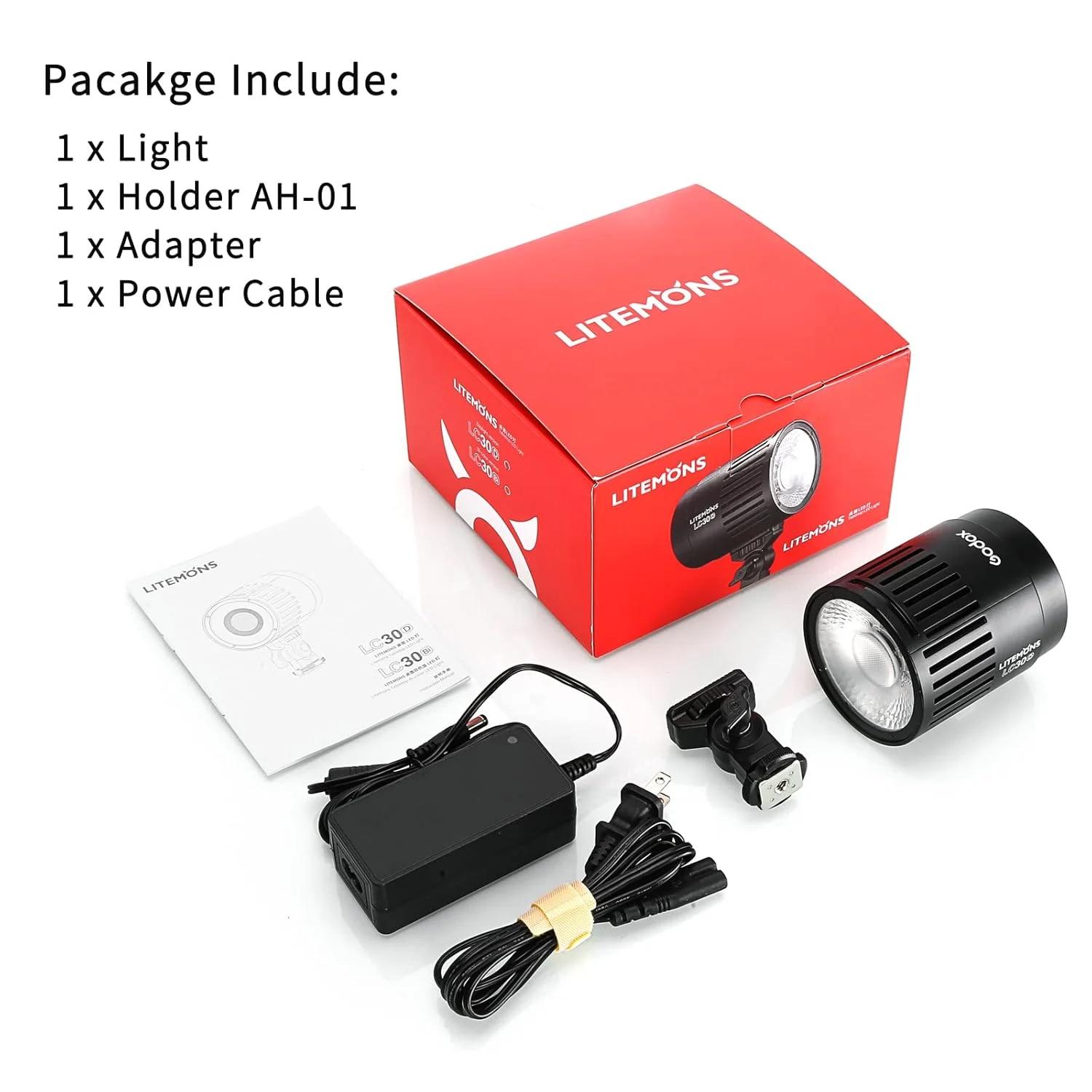 Godox LC30D Litemons Tabletop LED Light, photo 3
