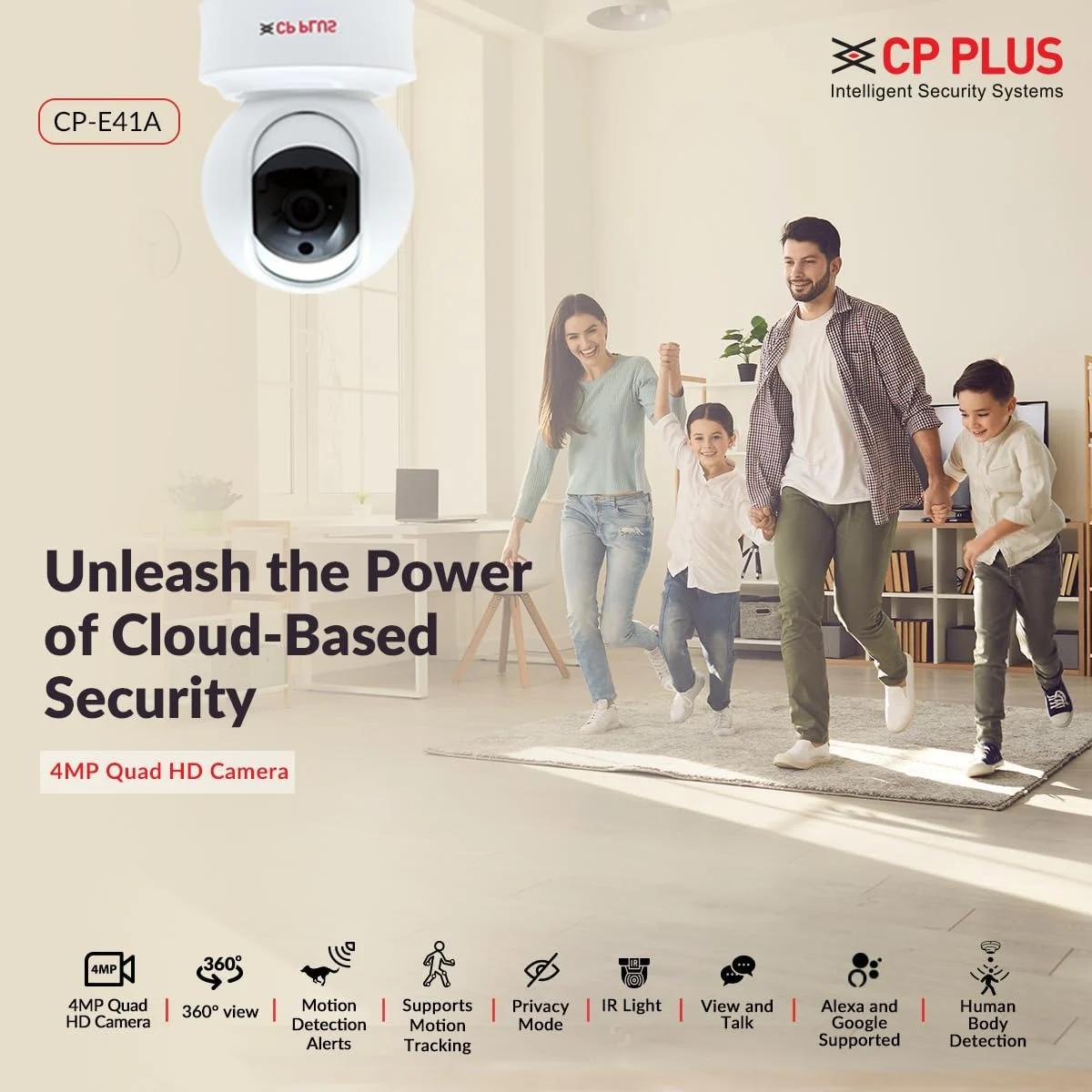 CP PLUS CP-E41A 4MP Wi‑Fi PT Smart Camera, photo 5