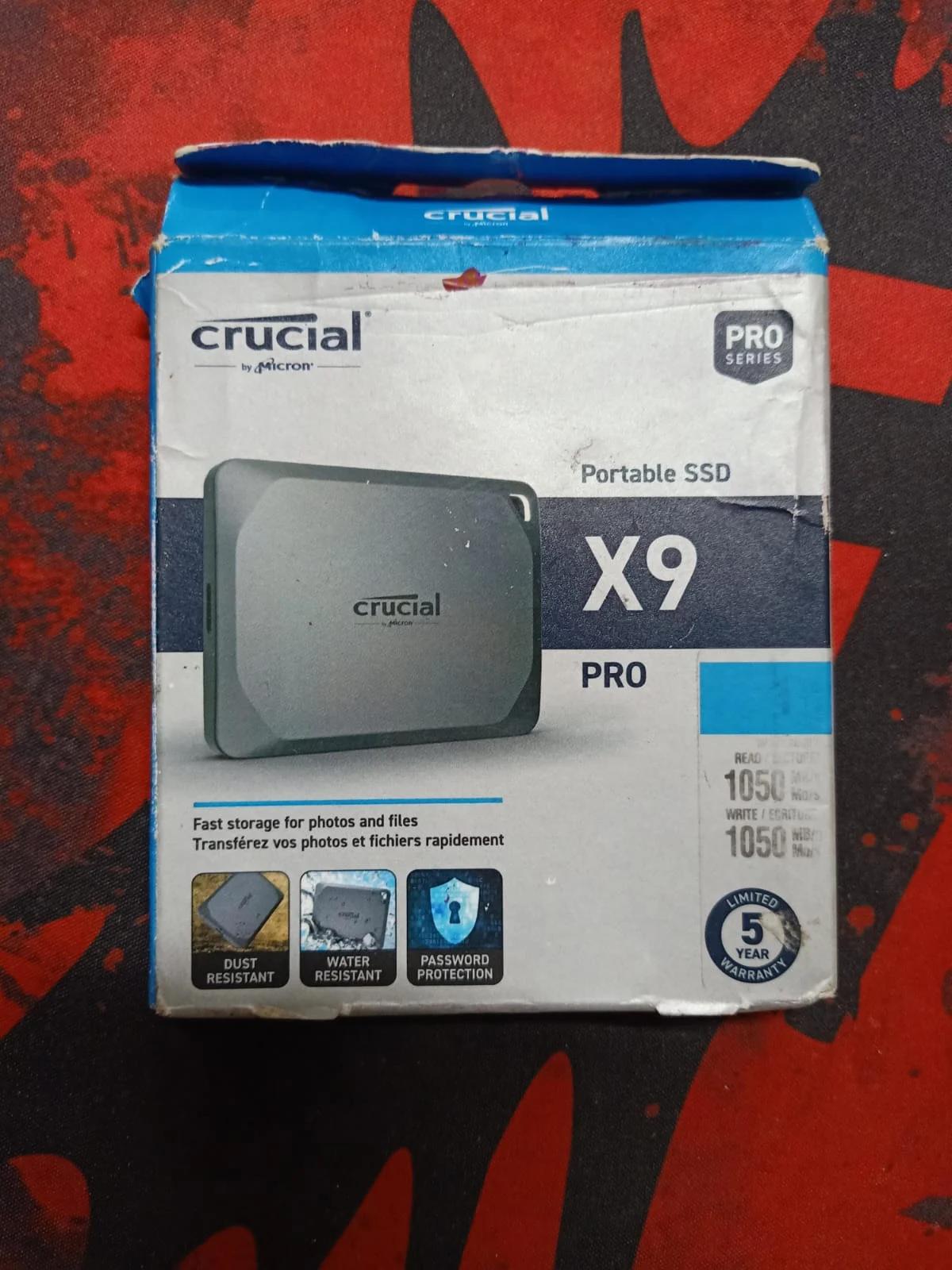 Crucial X9 Pro 1TB Portable SSD, photo 2