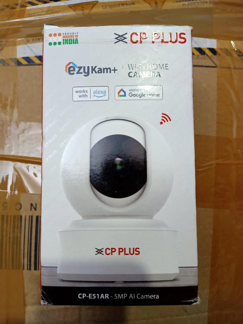 CP PLUS 5 MP Smart Wi-fi AI CCTV Camera CP-E51AR, photo 3