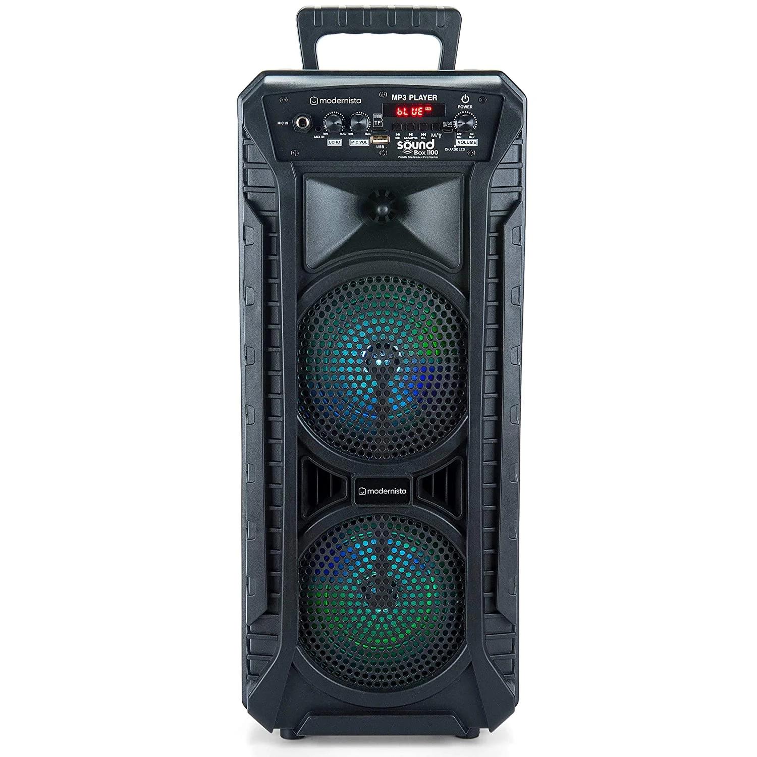 Modernista SoundBox 1100 Bass Boosted 40Watt PMPO Wireless Bluetooth Party Speaker