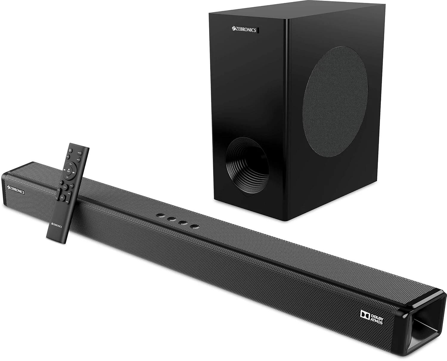 Zebronics ZEB-JUKE BAR 9800 DWS PRO Dolby Atmos Bluetooth Home Theater Soundbar
