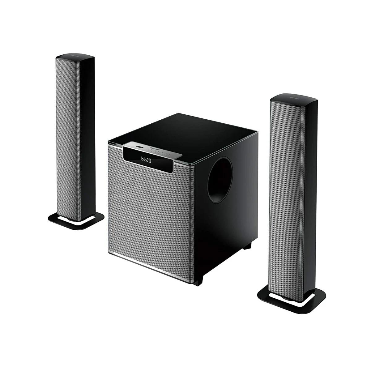 Philips Audio MMS2220B 2.1 Speaker 120W Bluetooth