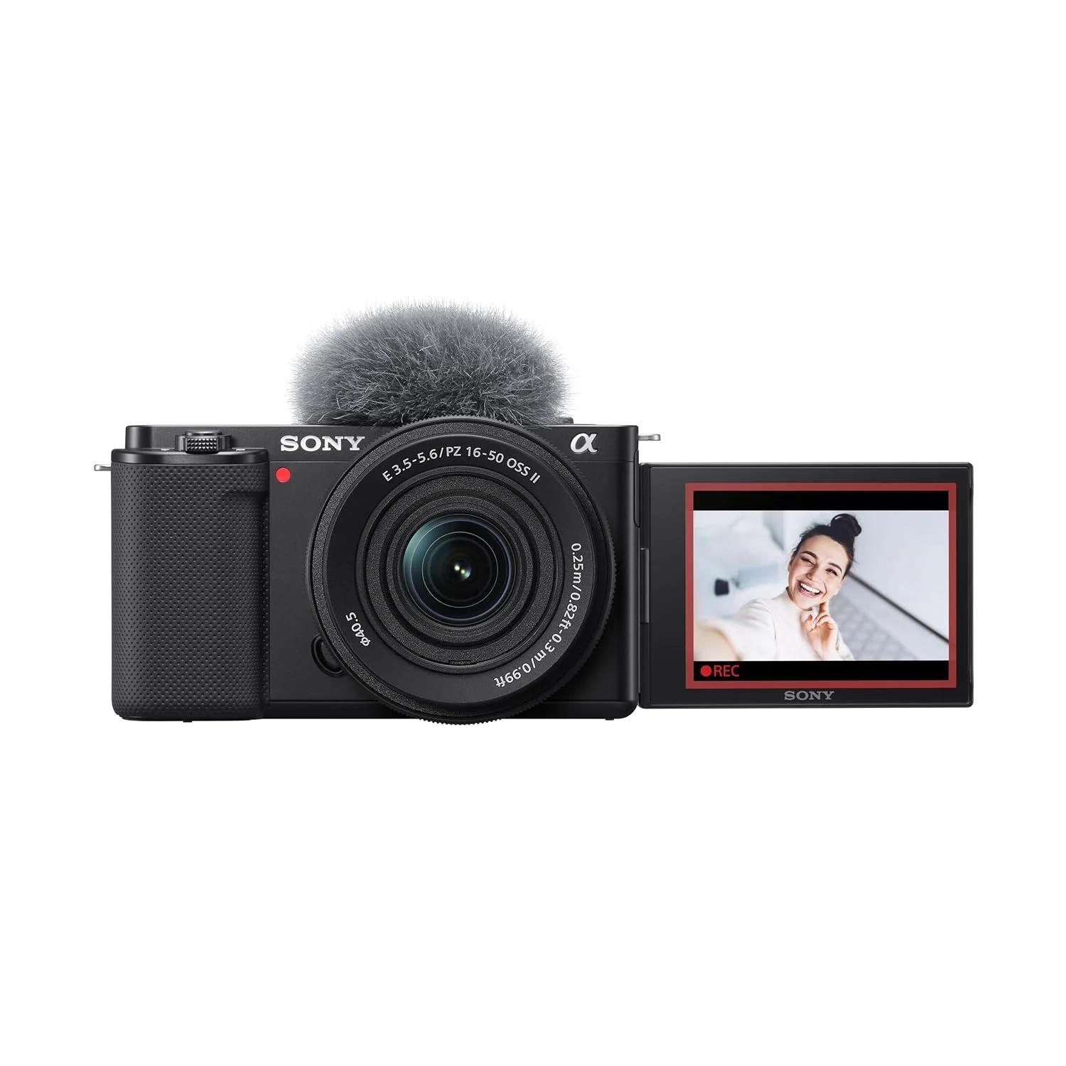 Sony Alpha ZV-E10M2K Mirrorless Vlog Camera Black