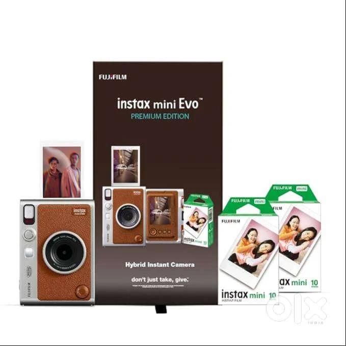 Fujifilm Instax Mini Evo Hybrid Camera Premium Edition