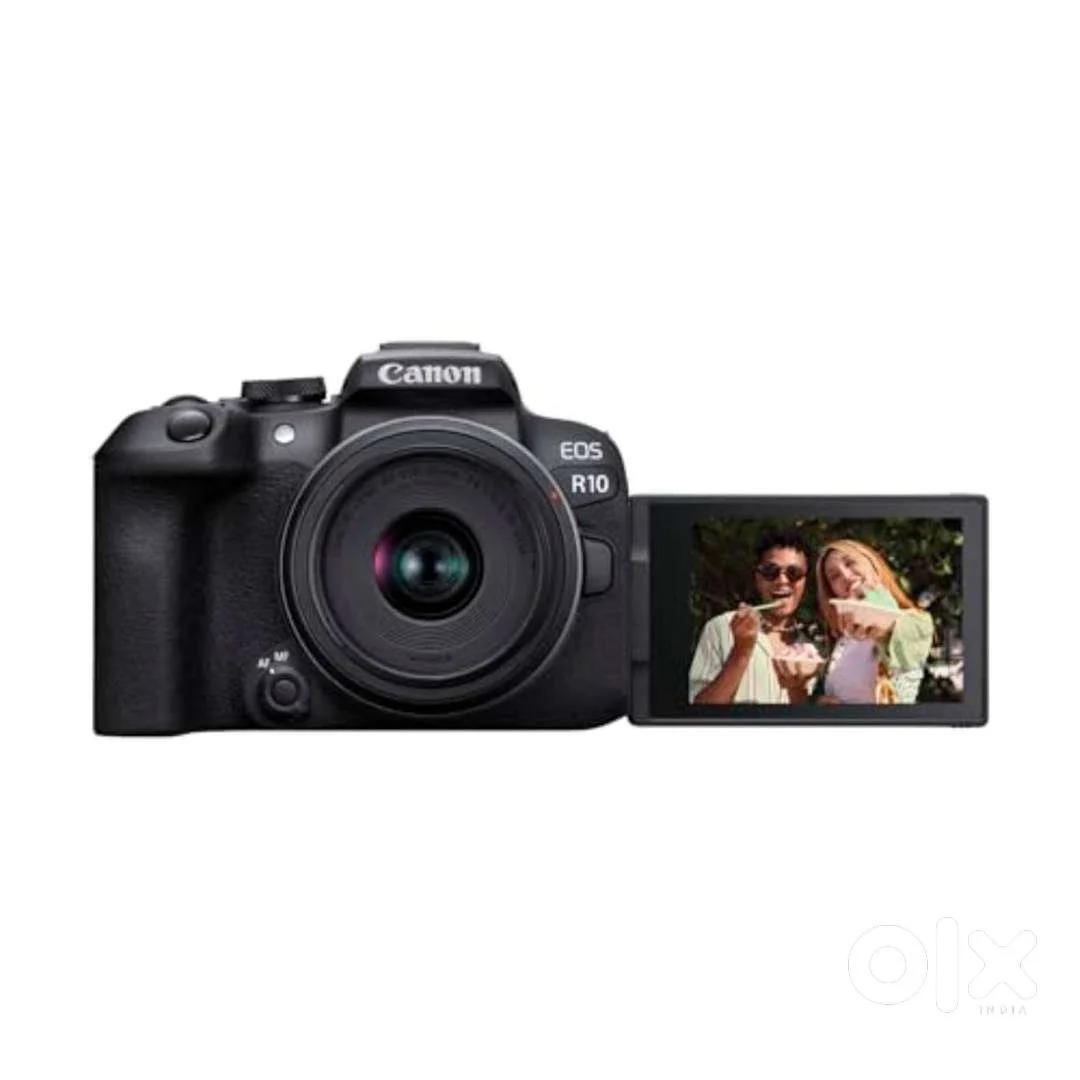 Canon EOS R10 24.2MP RF-S18-45mm f/4.5-6.3 IS STM Mirrorless Camera, photo 4
