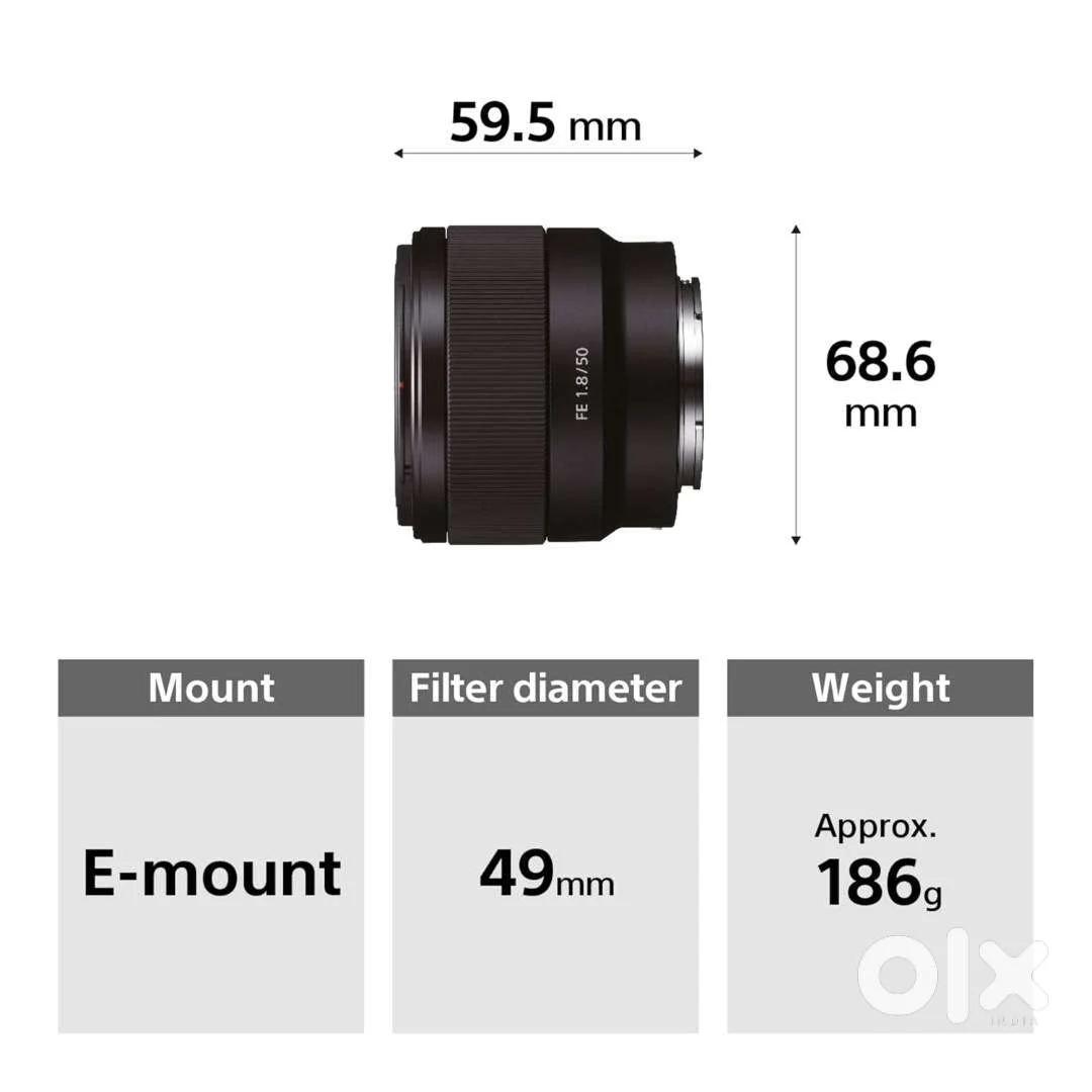 Sony FE 50mm F1.8 Lens (SEL50F18F), photo 2