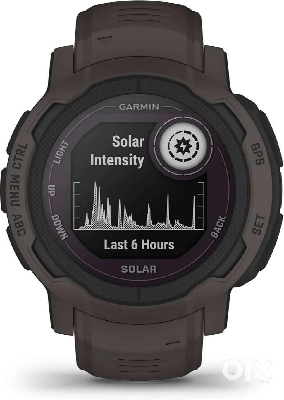 Garmin Instinct 2 Solar Rugged GPS Smartwatch Graphite, photo 3