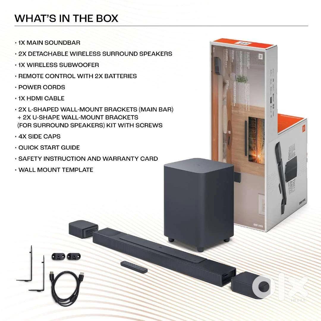 JBL Bar 800 Pro 7.1 (5.1.2) Wireless Soundbar, photo 2