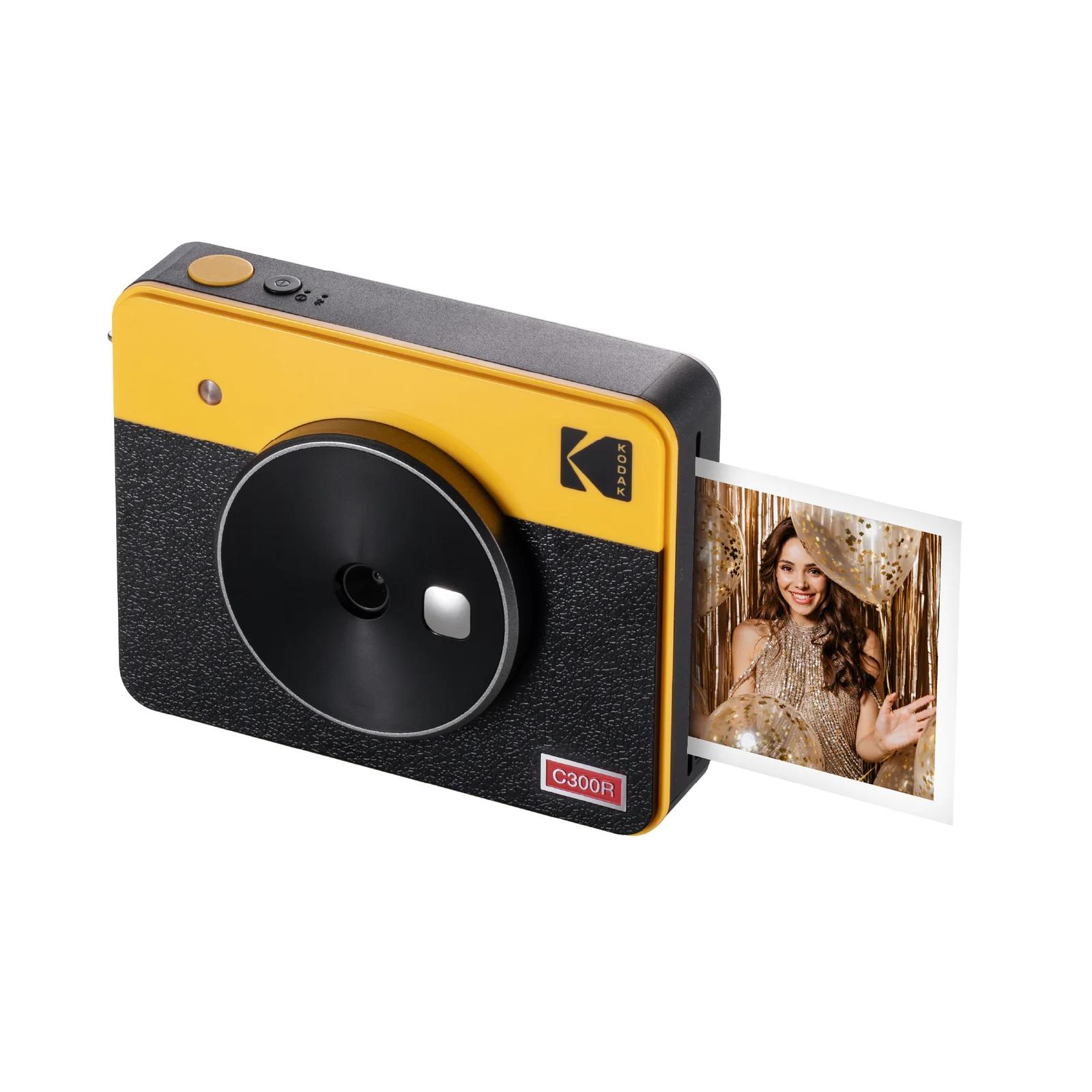 KODAK Mini Shot 3 Retro 3x3 Instant Camera Yellow