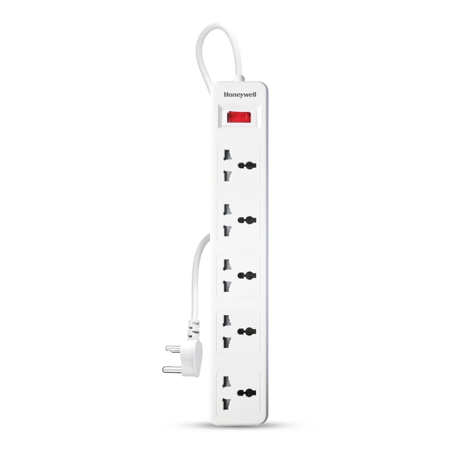 Honeywell 5 Outlet Extension Board, 6 Amps, 250V