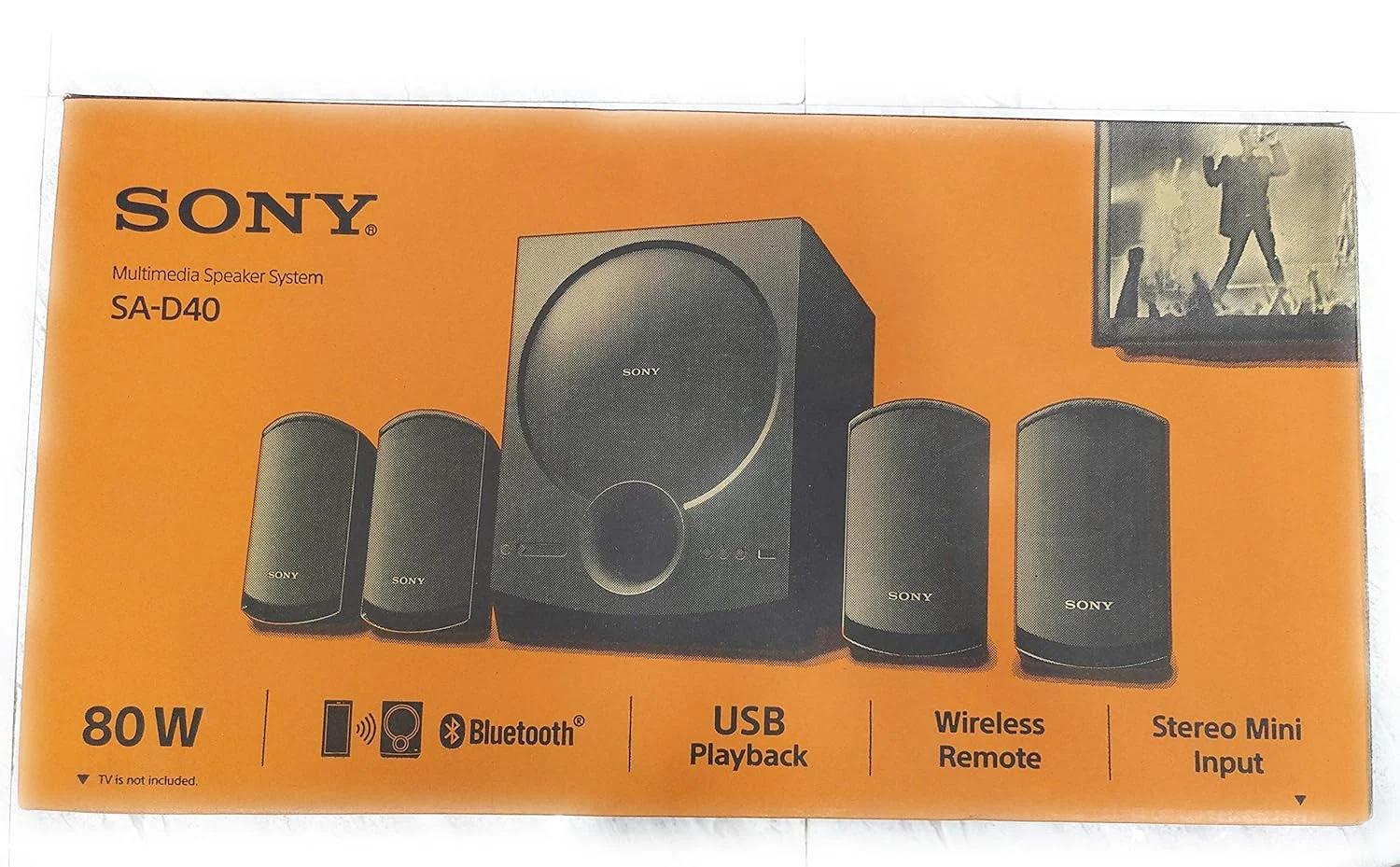 Sony SA-D40 4.1 Channel Speaker System, photo 4