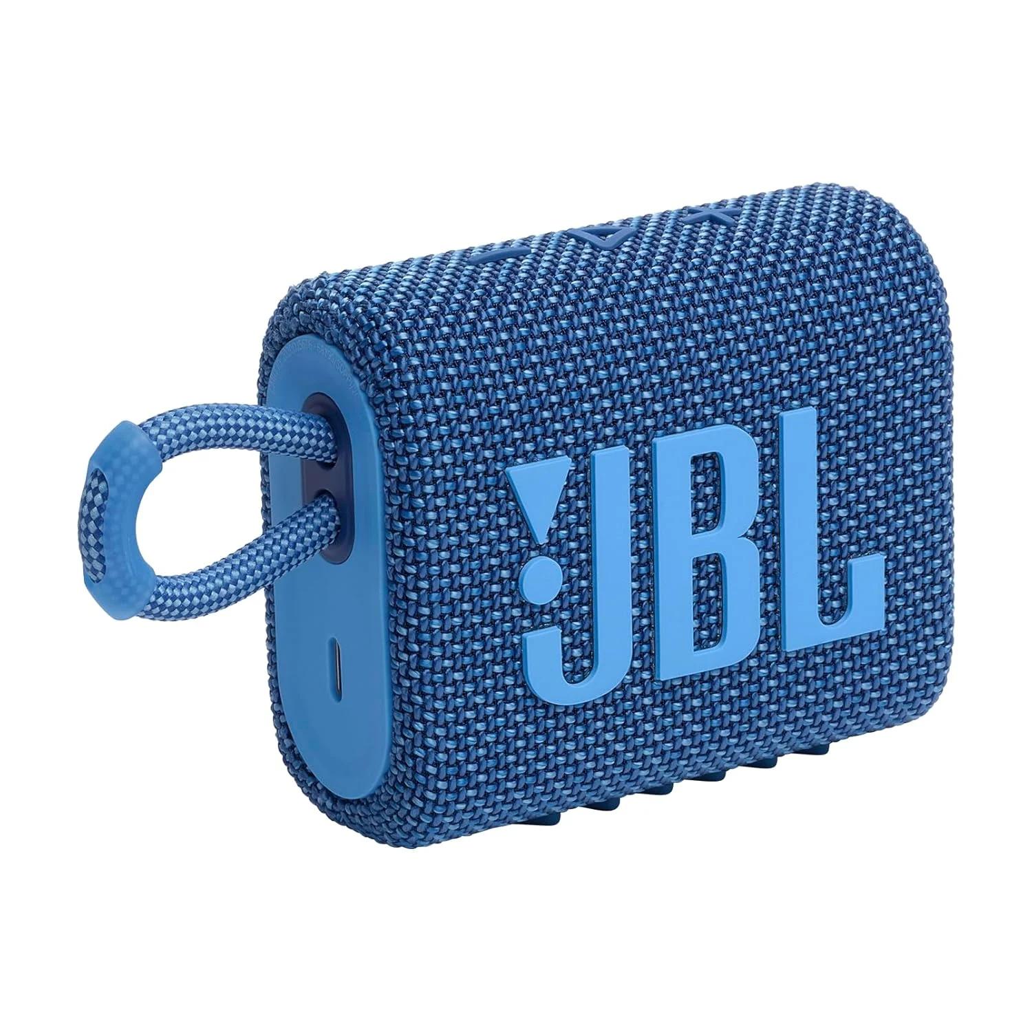 JBL Go 3 Eco Bluetooth Portable Speaker Blue, photo 3