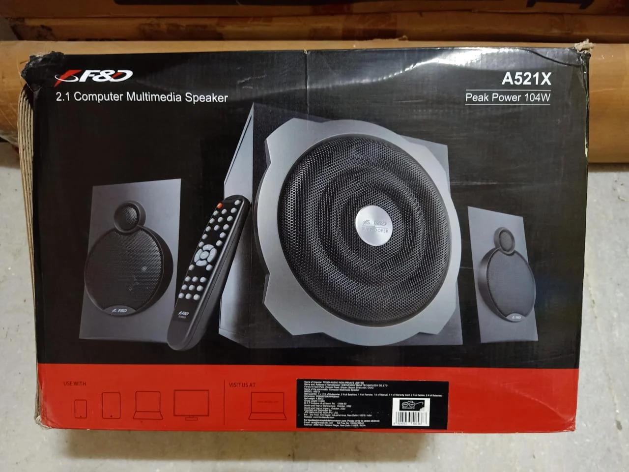 F&D A521X 2.1 Multimedia Speaker, photo 2