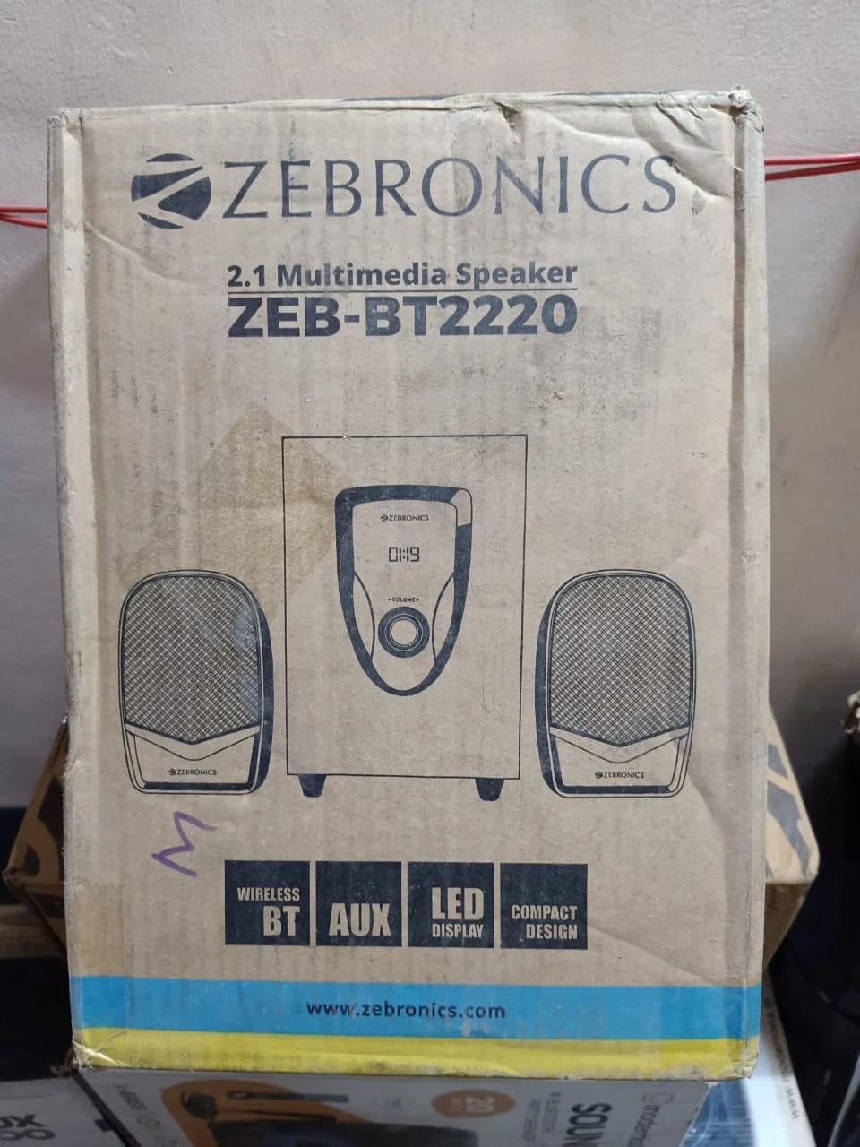Zebronics ZEB-BT2220 2.1 Multimedia Speaker, photo 2