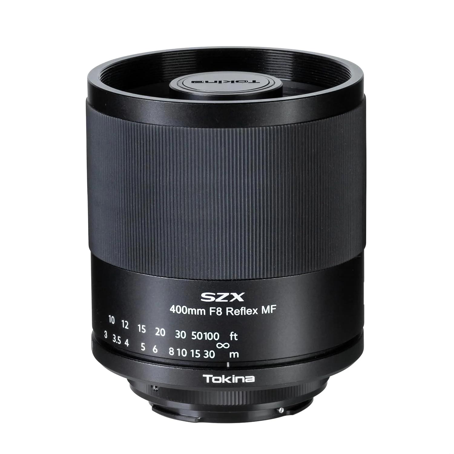 Tokina SZX Super 400mm F/8 Reflex MF Lens Canon EOS Mount F Full Frame DSLR Camera Black, photo 3