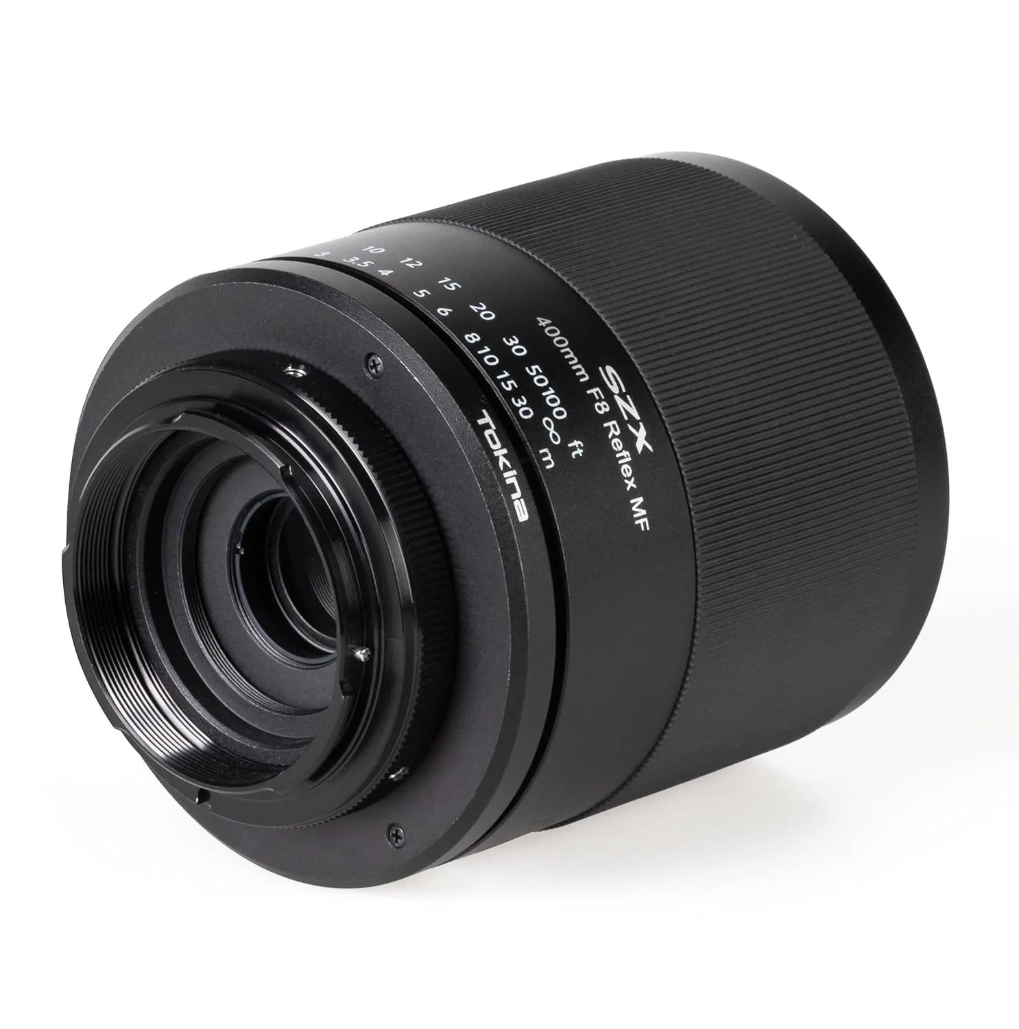 Tokina SZX Super 400mm F/8 Reflex MF Lens Canon EOS Mount F Full Frame DSLR Camera Black, photo 4
