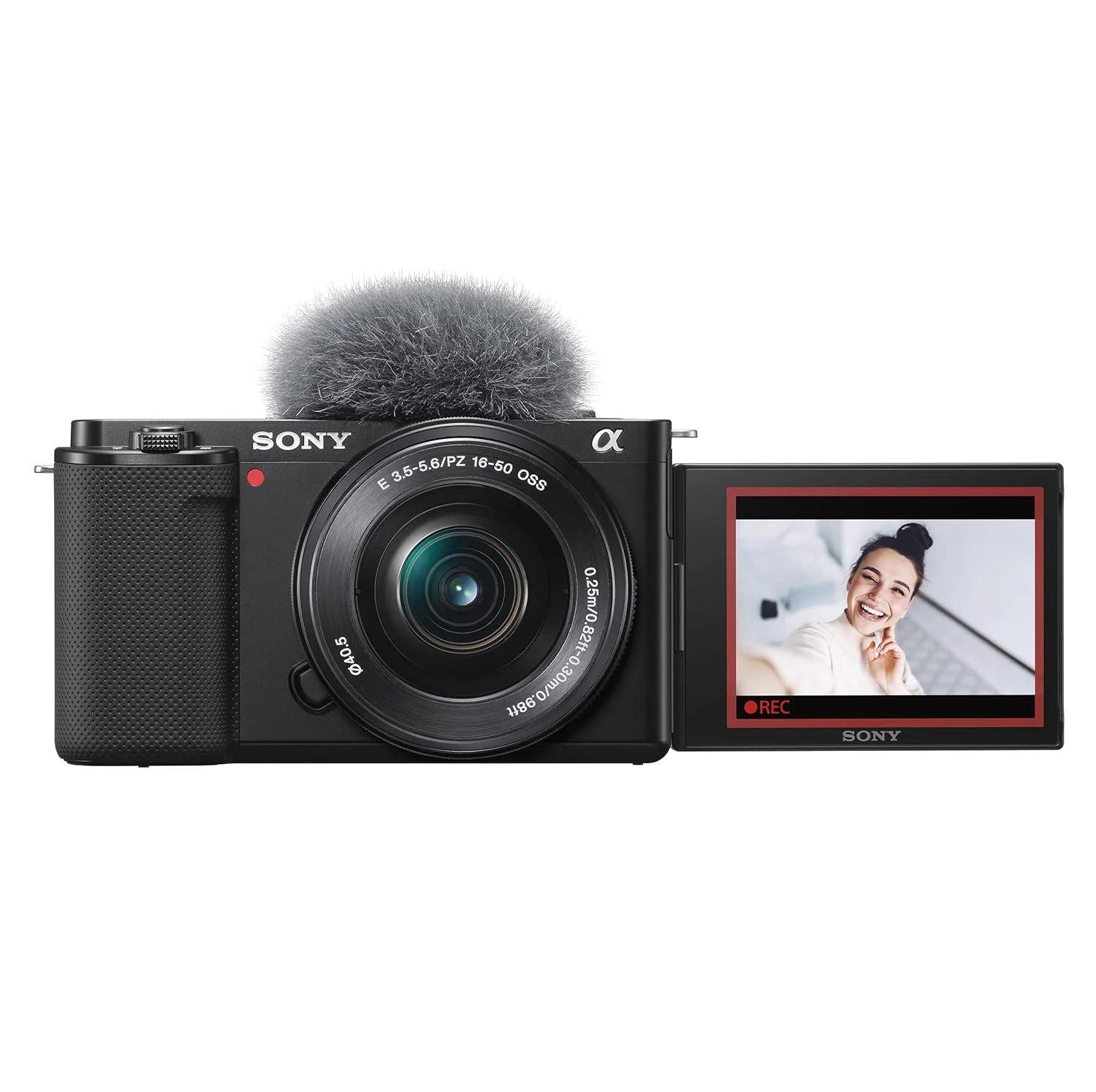 Sony Alpha ZV-E10L Mirrorless vlog Camera 16-50 mm Lens Black, photo 4