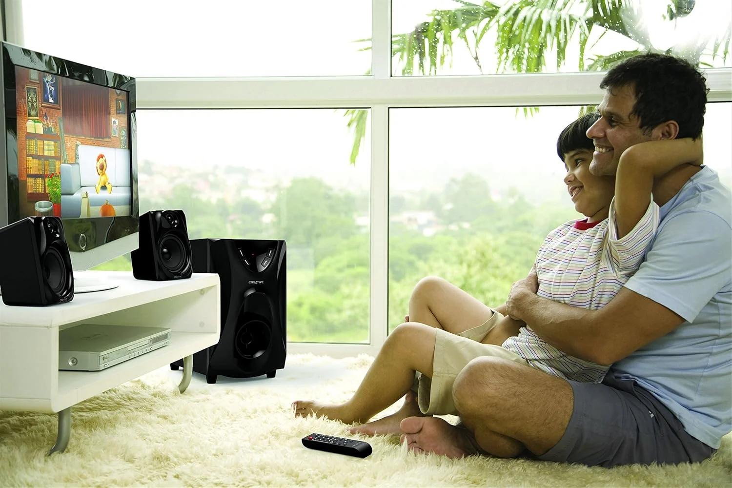 Creative E2400 Home Theater System Black, photo 4
