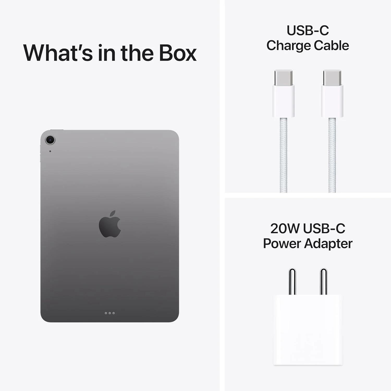 Apple iPad Air 11″ M3 128GB Wi-Fi 6E Space Gray, photo 4