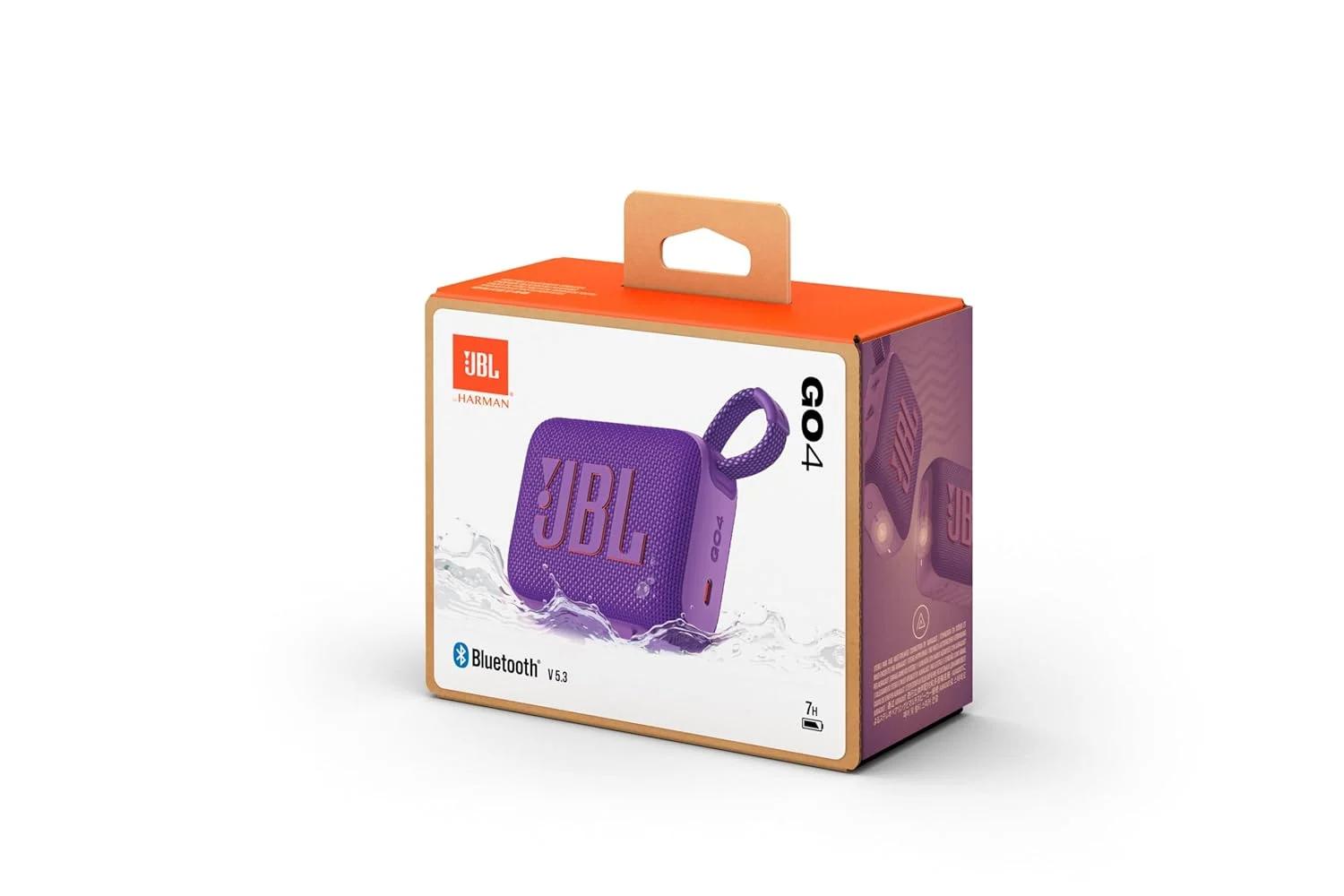 JBL Go 4 Purple Bluetooth speaker, photo 4