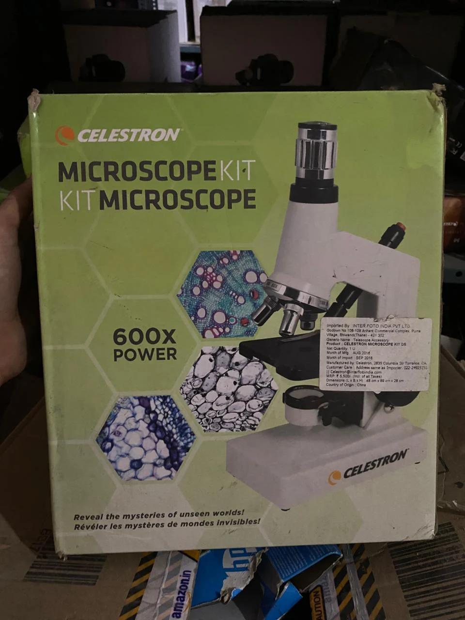 Celestron 44121 Microscope Kit 600x, photo 3