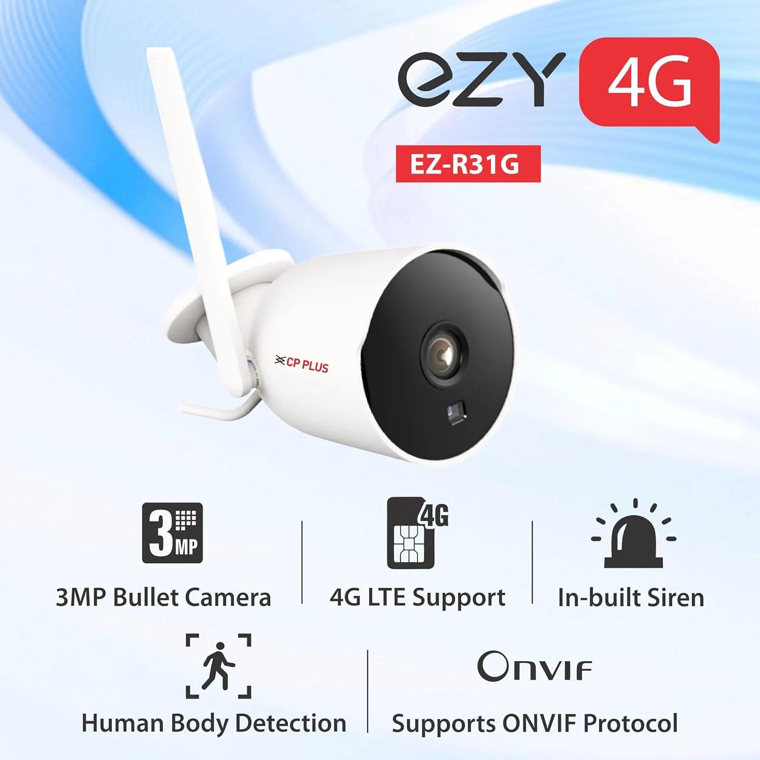 CP PLUS EZ-R31G 3MP 4G Outdoor Bullet Camera, photo 3