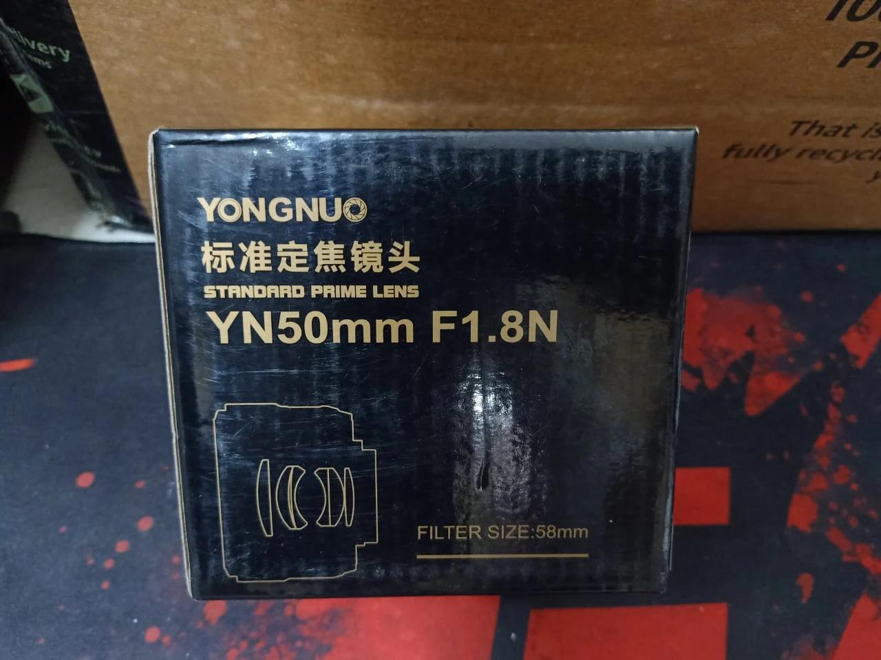 Yongnuo YN50mm F1.8 Prime Lens for Nikon DSLR, photo 3