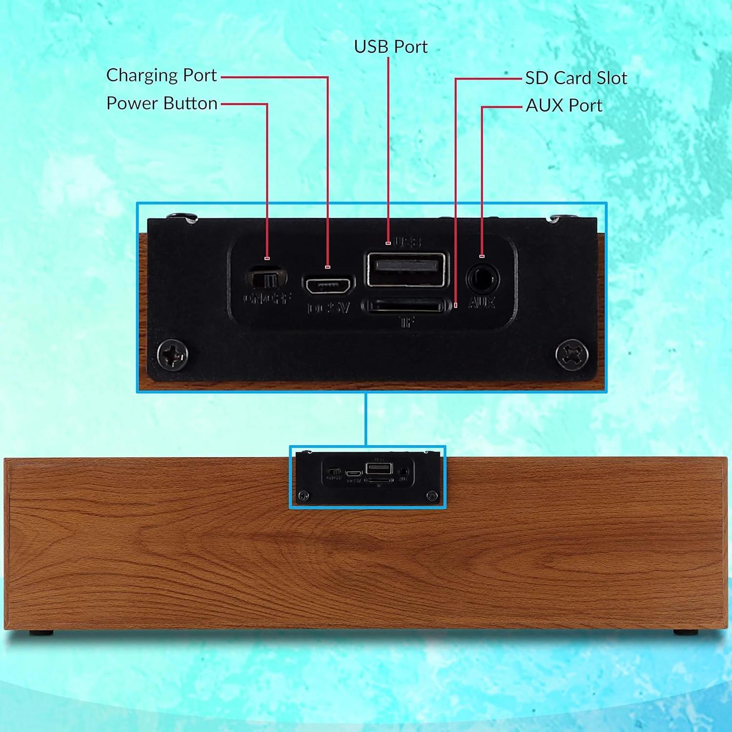Zebronics Zeb-Music Feast 100 Wireless Bluetooth Speaker, photo 2