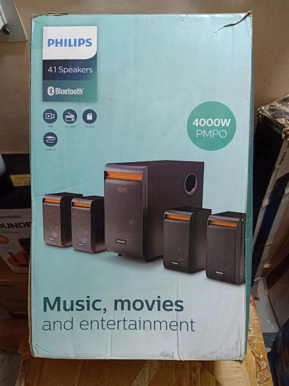 Philips Spa8140B/94 40 W 4.1 Channel Multimedia Speaker, photo 2