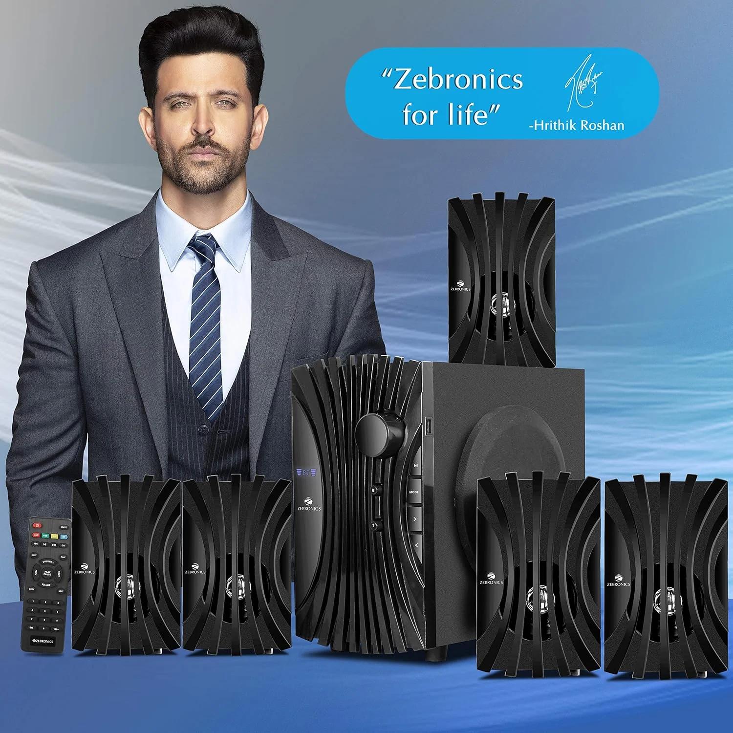 ZEBRONICS Twist 5 5.1 Home Theatre Speaker, photo 4