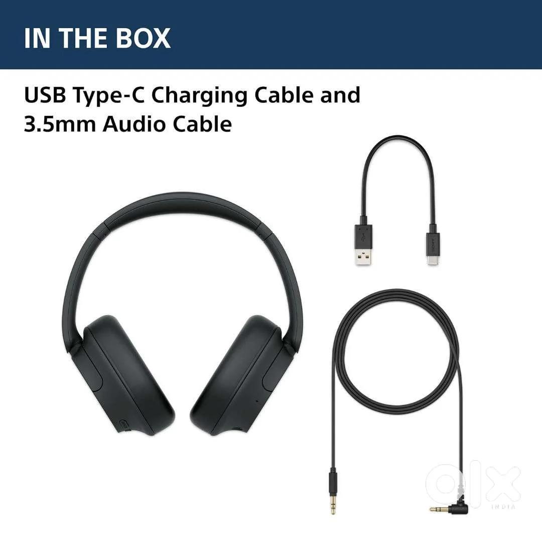 Sony WH-CH720N Wireless Noise Cancelling Headphones Blue, photo 4