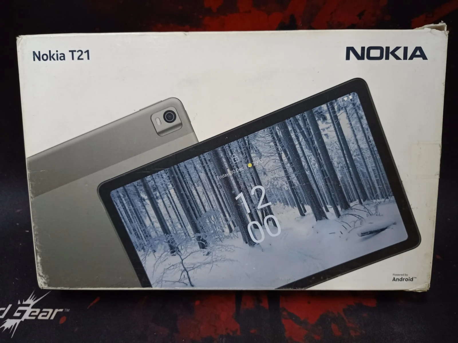 Nokia T21 4GB/64GB Wi‑Fi Tablet in use