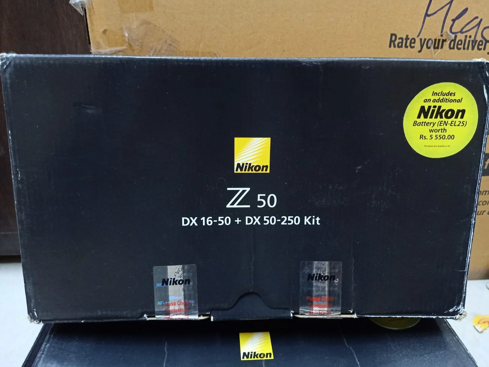 Nikon Z50 Mirrorless Camera DX 16-50 + 50-250 Kit in use