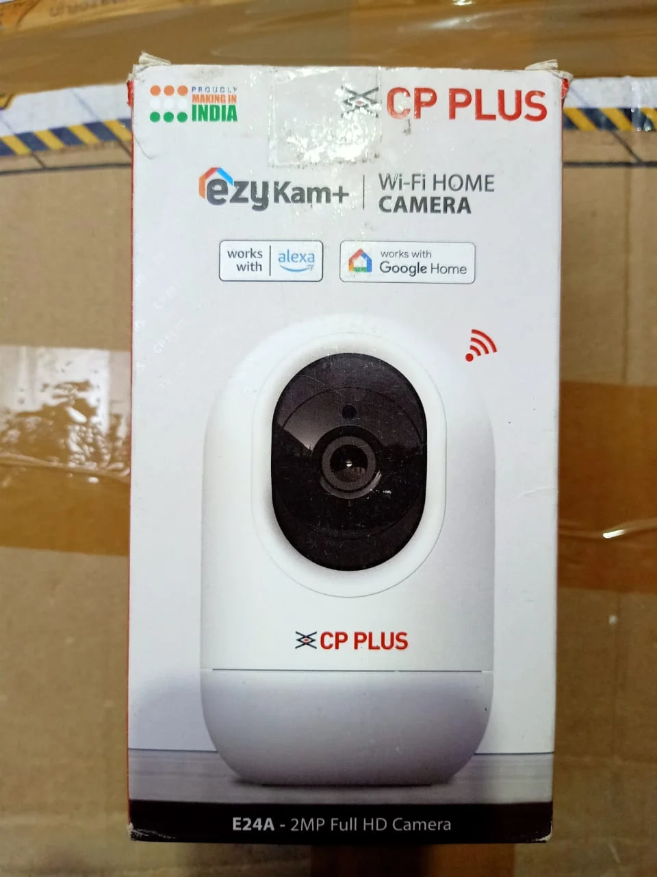 CP PLUS CP-E24A 2 MP Wi‑Fi PT Camera in use
