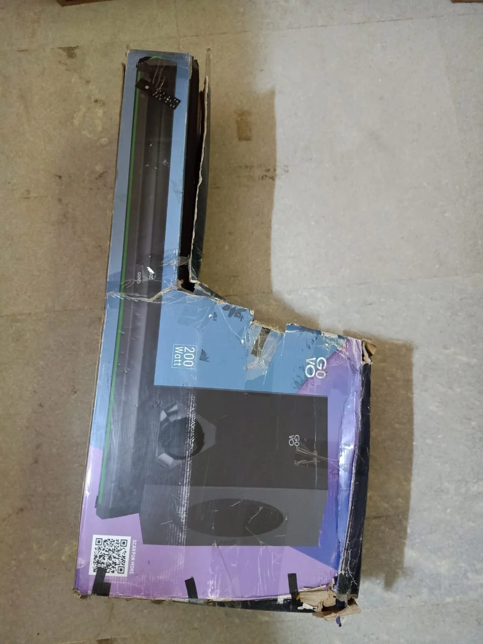 GOVO GOSURROUND 920 200W Bluetooth Soundbar in use