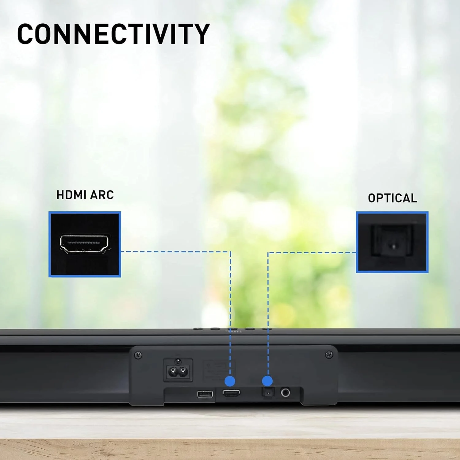 JBL Cinema SB 231 2.1 Channel Soundbar in use