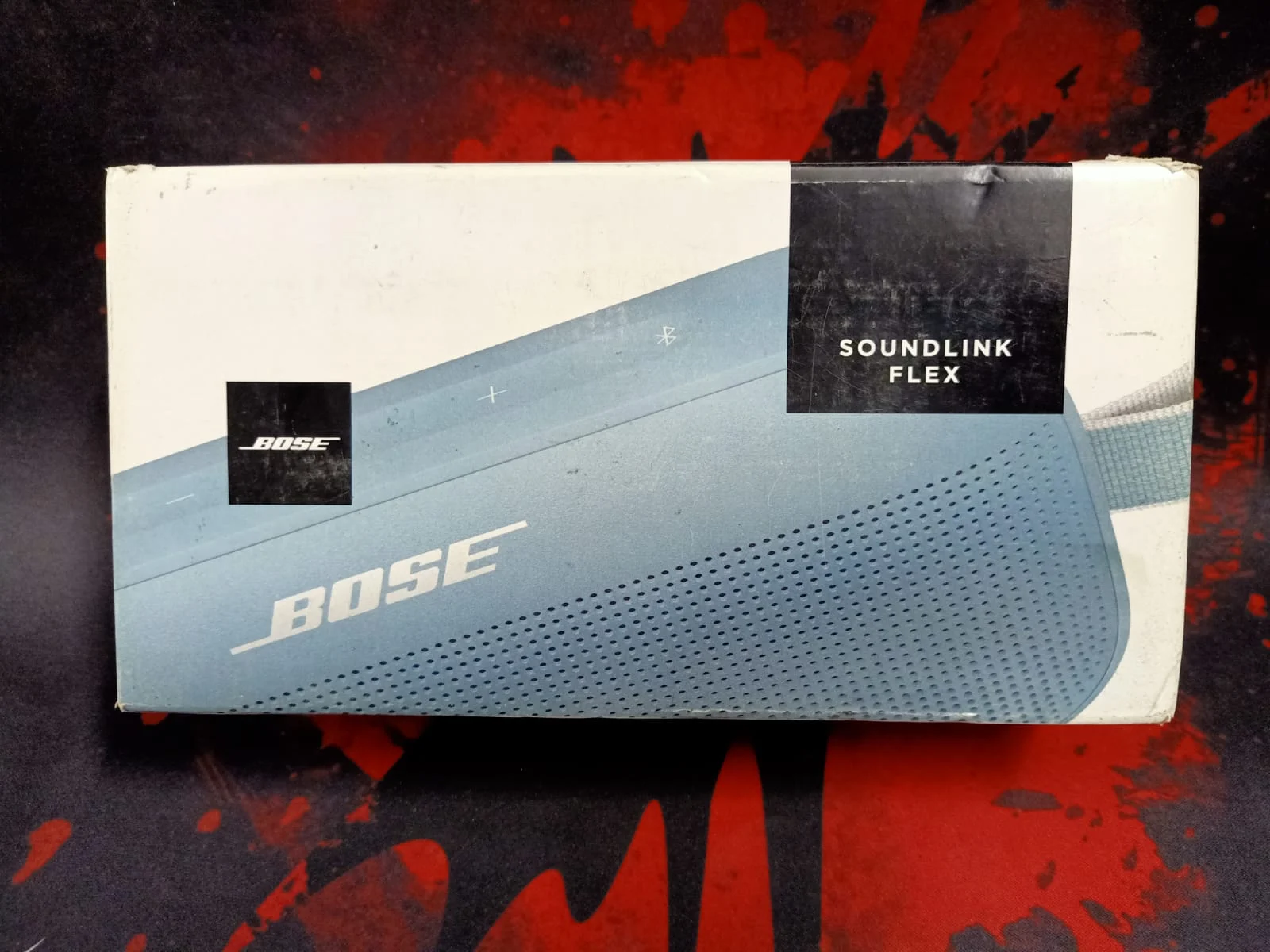 Bose SoundLink Flex Bluetooth Portable Speaker in use