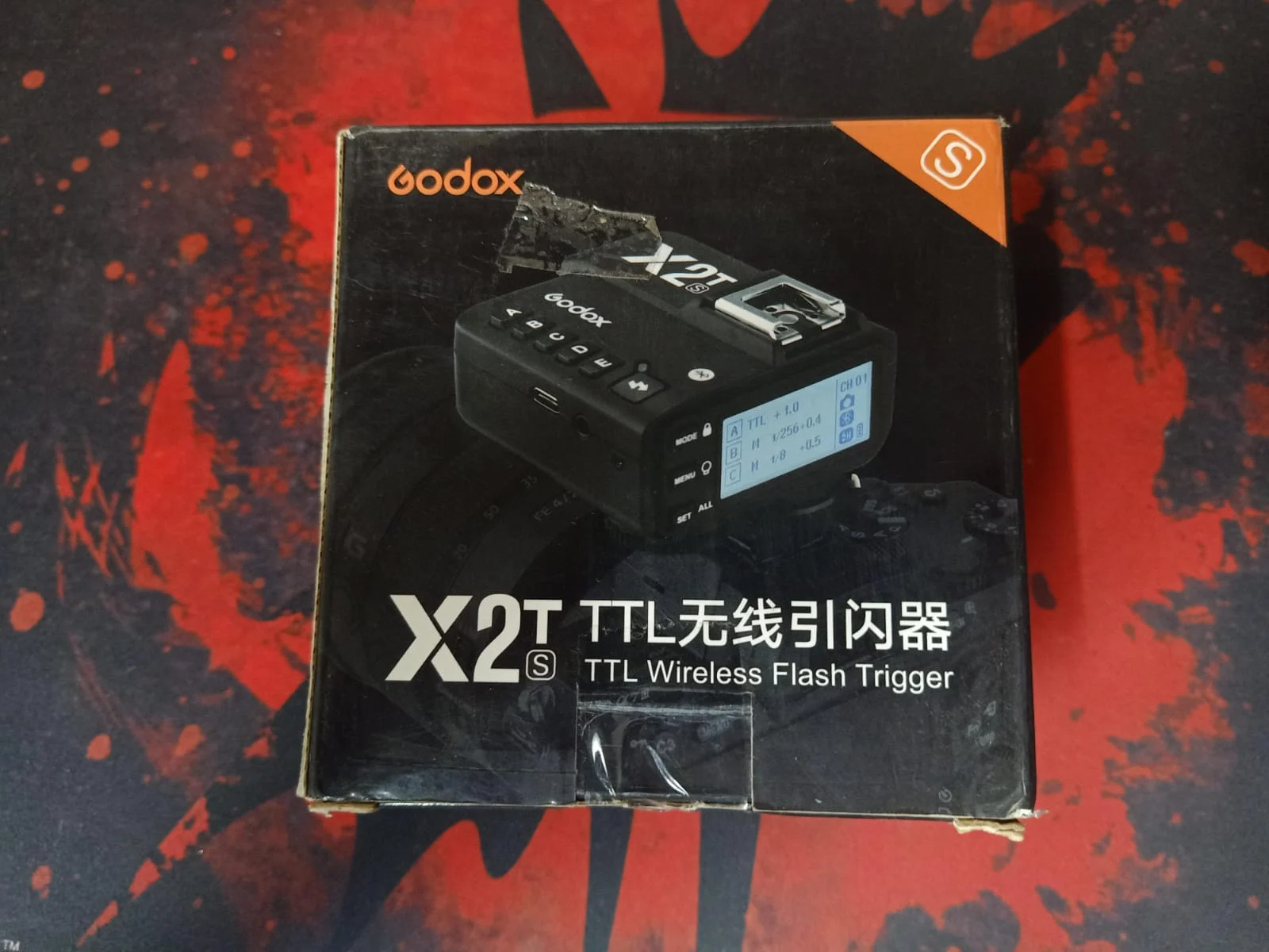 Godox X2T-S TTL Wireless Flash Trigger for Sony in use
