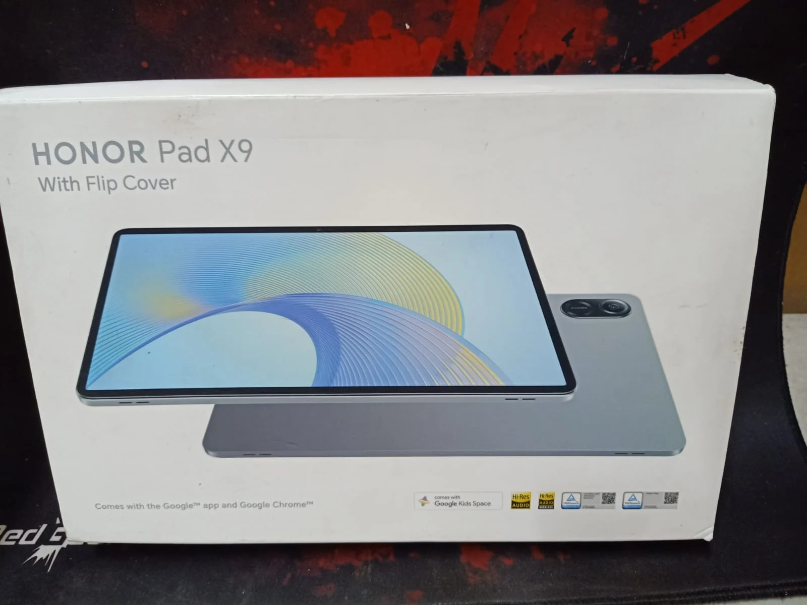 HONOR Pad X9 128GB WiFi Gray in use