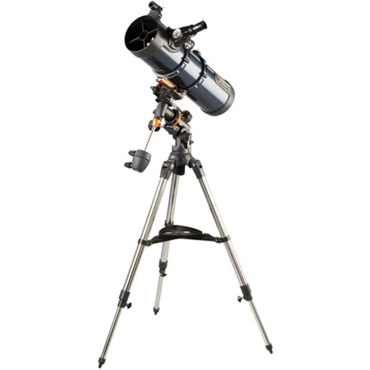 Celestron AstroMaster 130 EQ Telescope in use
