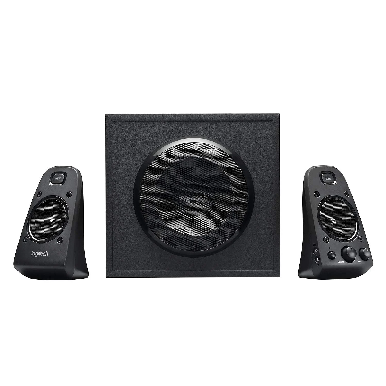 Logitech Z623 2.1 Channel THX Multimedia Speakers in use